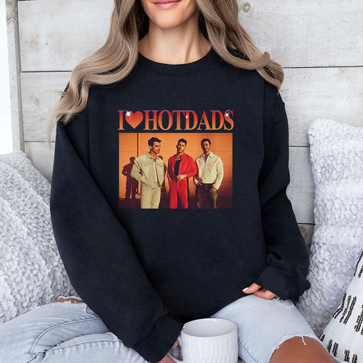 I Love Hot Dads Jonas Brothers T Shirt