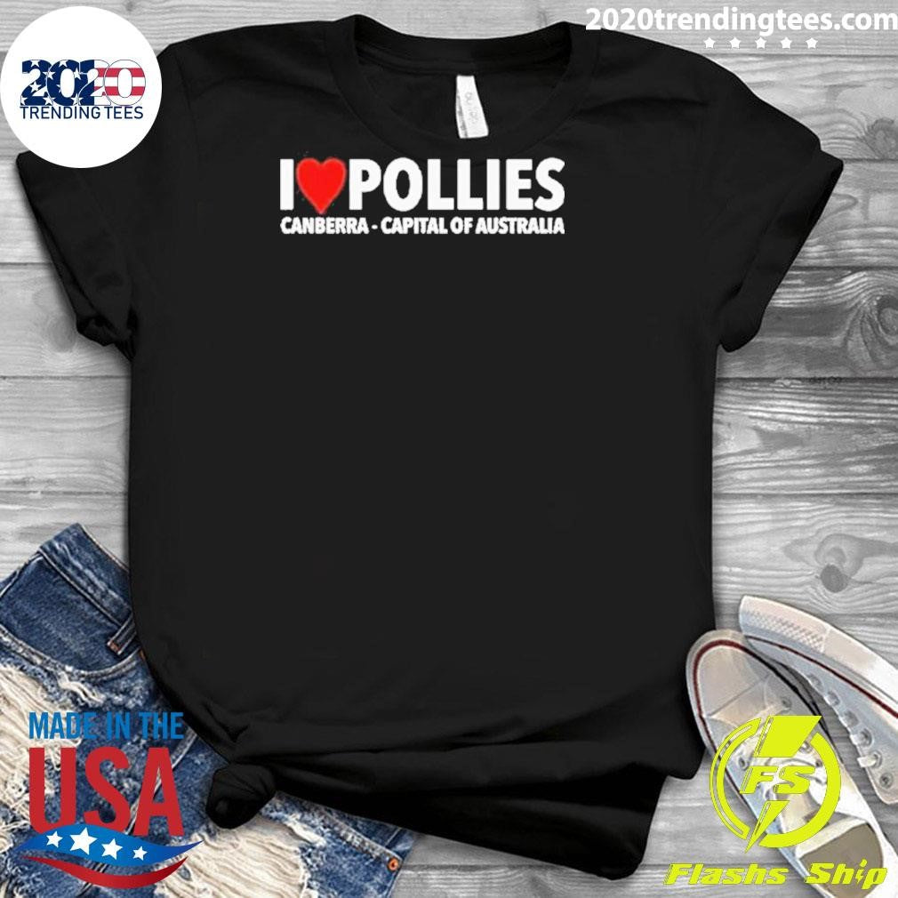 I Love Pollies Canberra Capital Australia Shirt