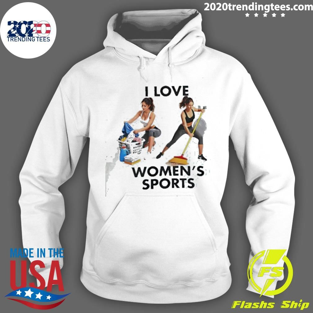 I Love Women’s Sports Graphic Shirt
