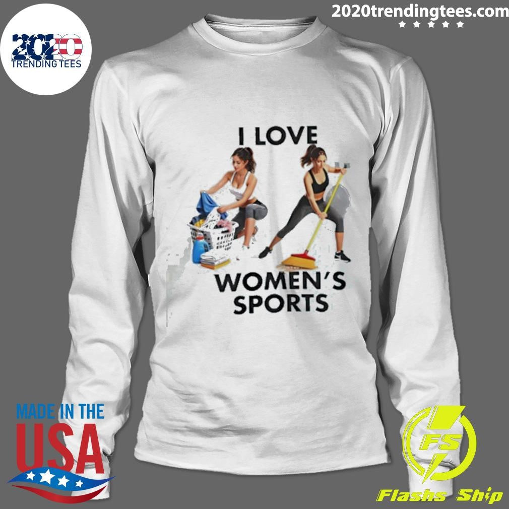 I Love Women’s Sports Graphic Shirt
