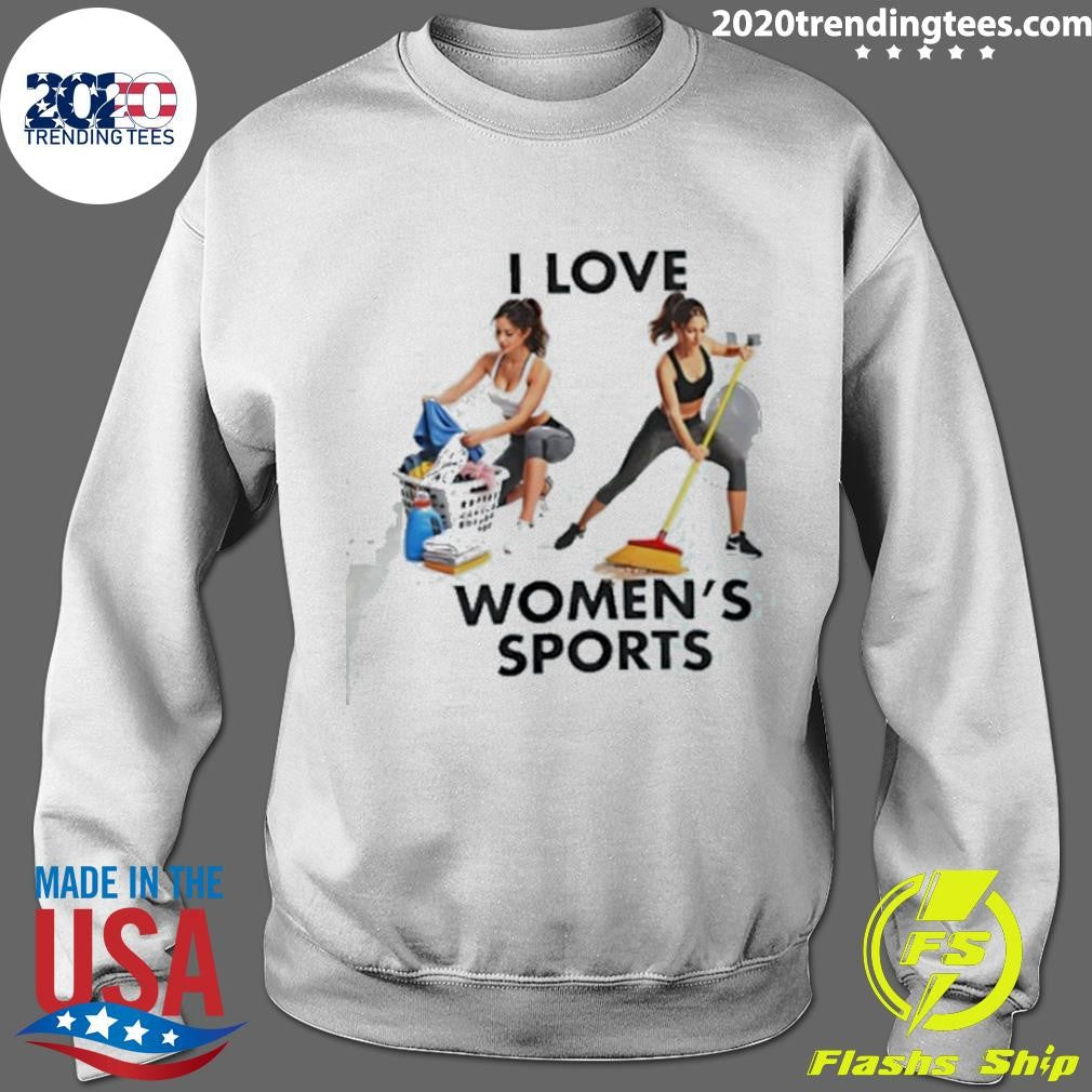 I Love Women’s Sports Graphic Shirt