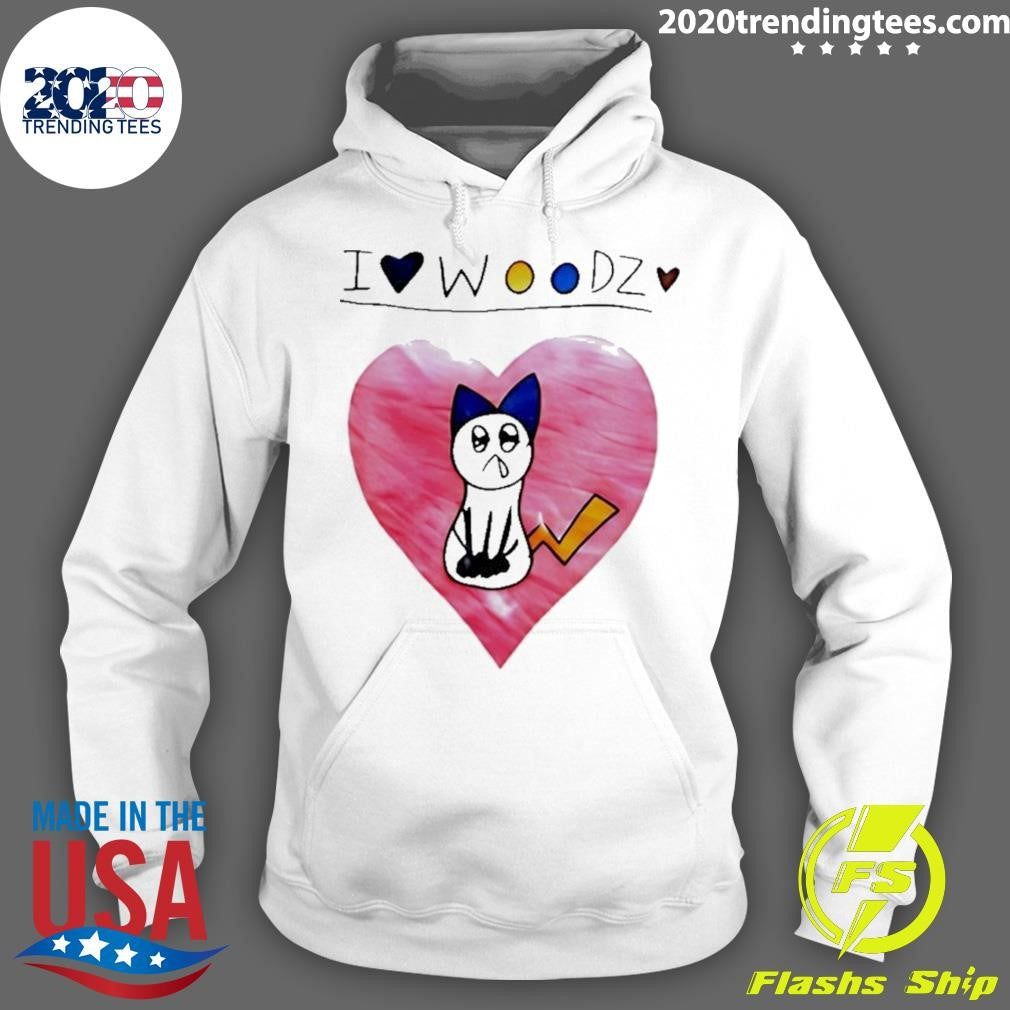 I Love Woodz Cat Shirt