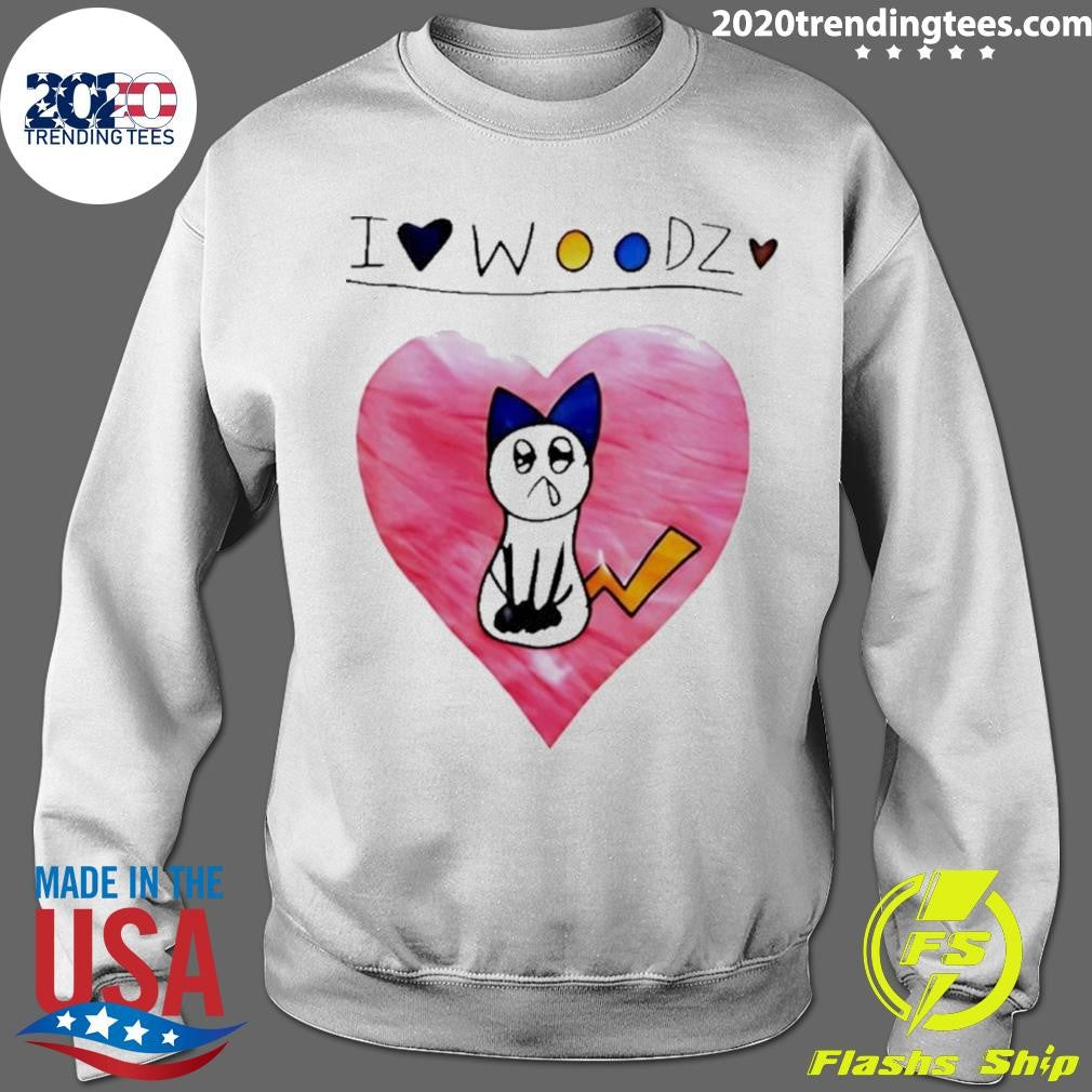 I Love Woodz Cat Shirt
