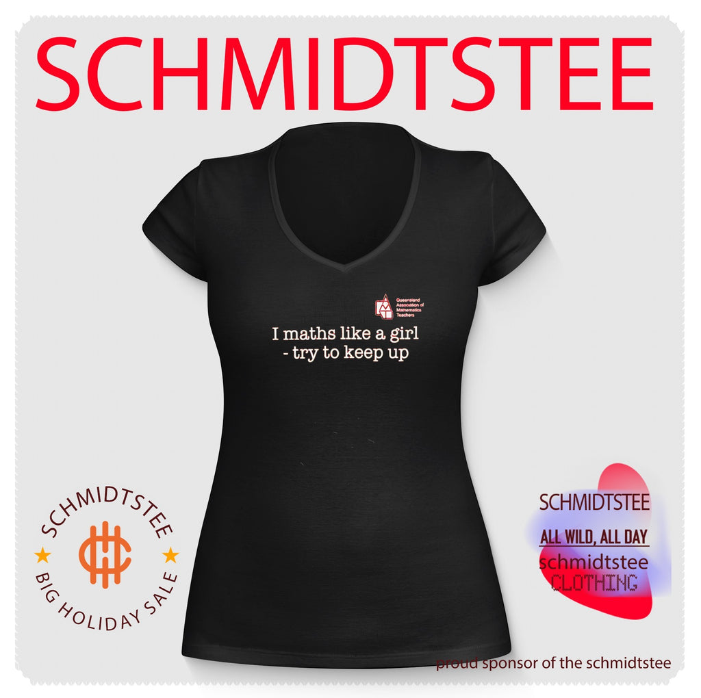 I Maths Like a Girl Try to Keep Up mathematics shirt