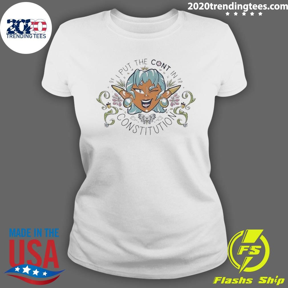 I Put The Cont In Constitution Shirt