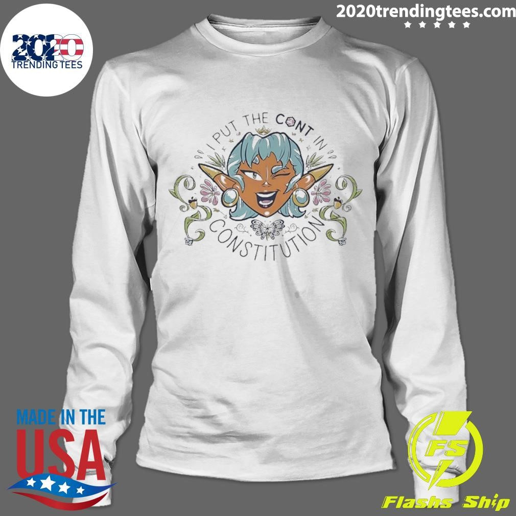 I Put The Cont In Constitution Shirt