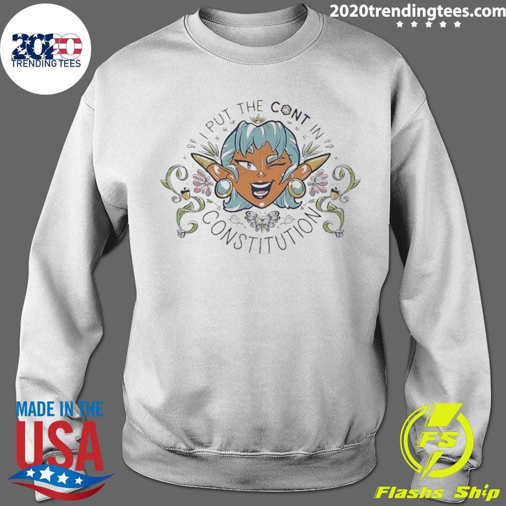 I Put The Cont In Constitution Shirt