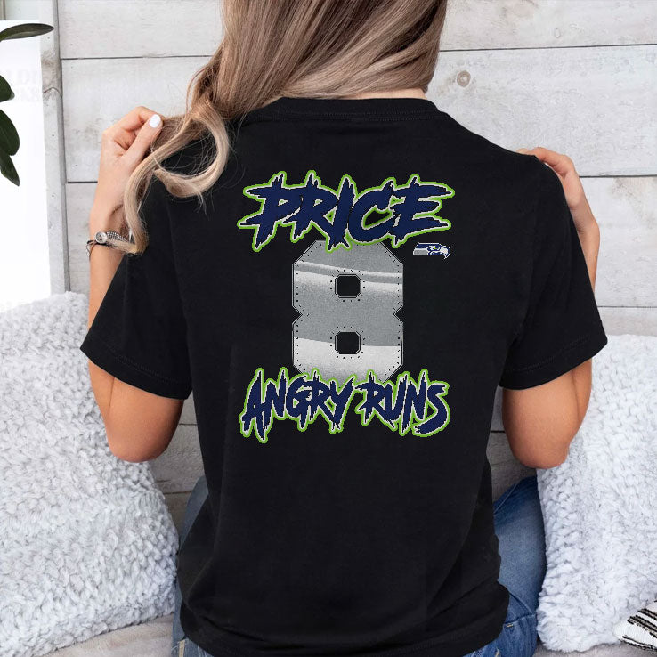 I Run Angry Angry Runs Tee Shirt