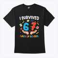 I Survived 67 Days Of School T Shirt