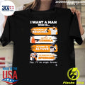 I Want A Man Who Is As Strong As Keuchel As Fast As Correa As Funny As Altuve As Energetic As Springer Yep, I’ll Be Single Forever Shirt