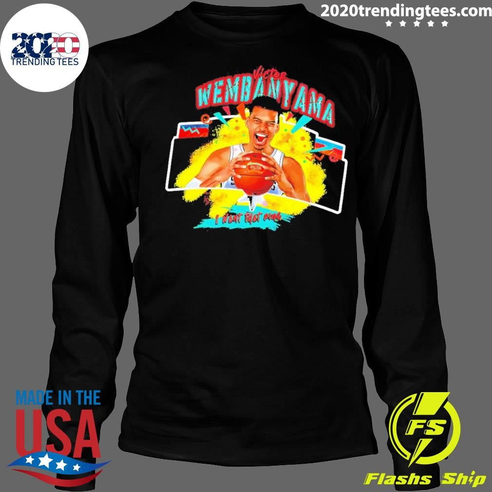 I Want The Ring Spurs Wembanyama Shirt