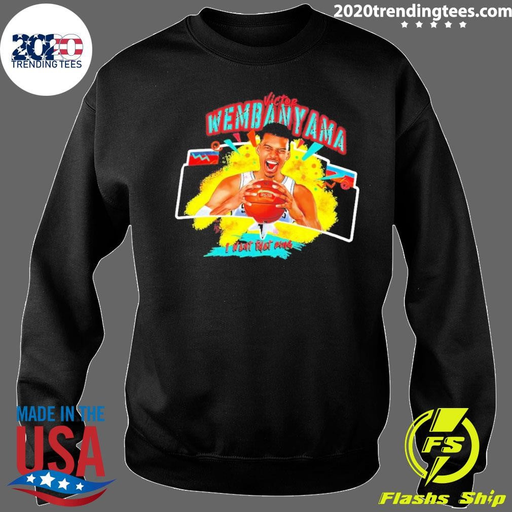 I Want The Ring Spurs Wembanyama Shirt