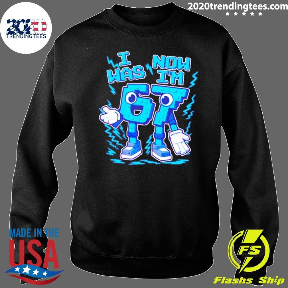I Was 6 Now I’m 7 Six Seven 7 Years Old Birthday Brainrot Shirt