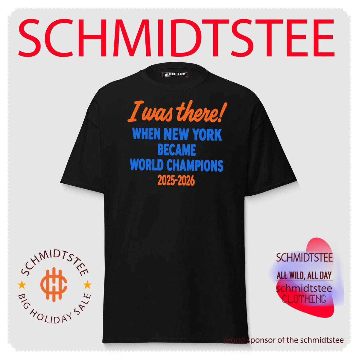 I Was There When Ny Became World Champions 2025-2026 NY Knicks shirt