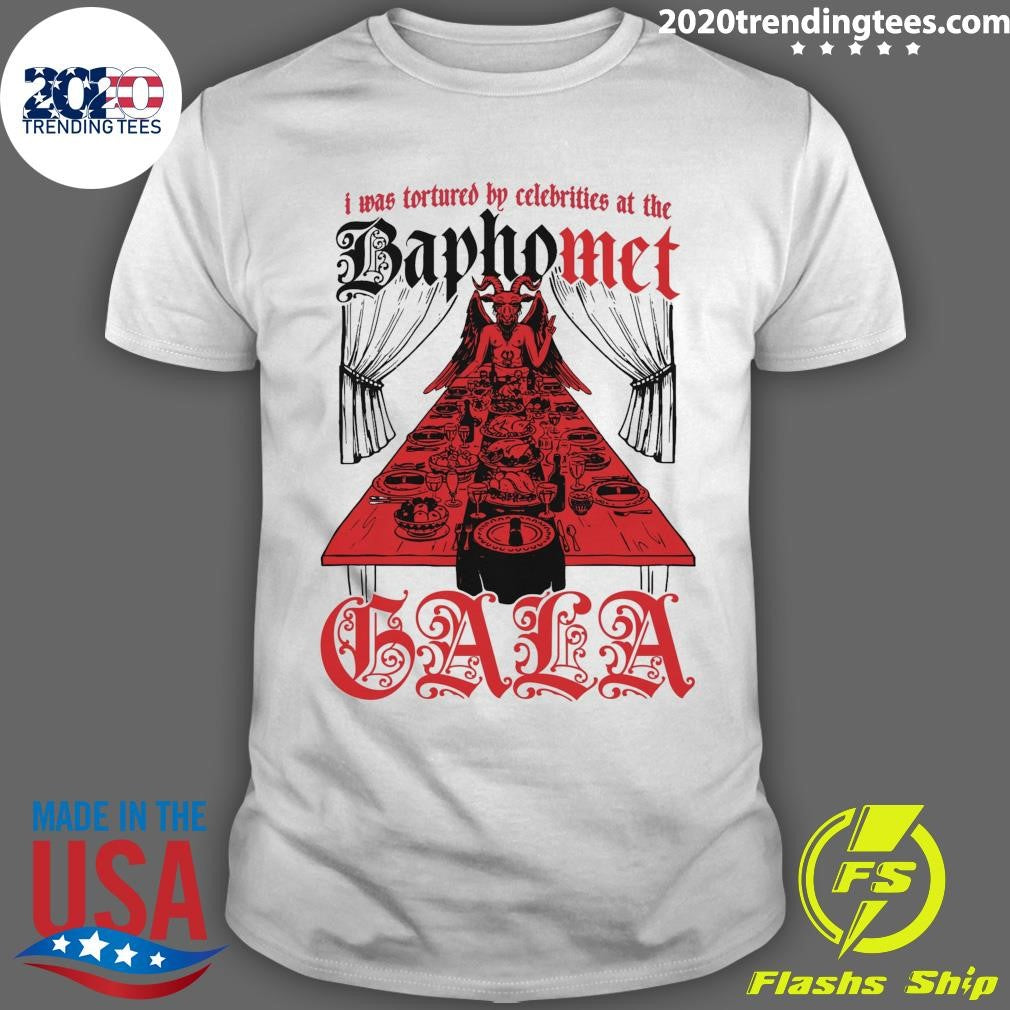 I Was Tortured By Celebrities At The Baphomet Gala 2026 Shirt