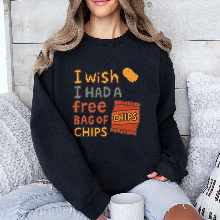 I Wish I Had A Free Bag Of Chips T Shirt