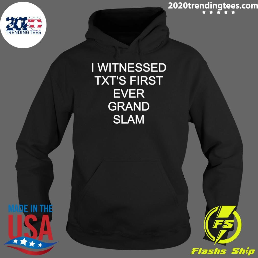 I Witnessed Txt’s First Ever Grand Slam Shirt