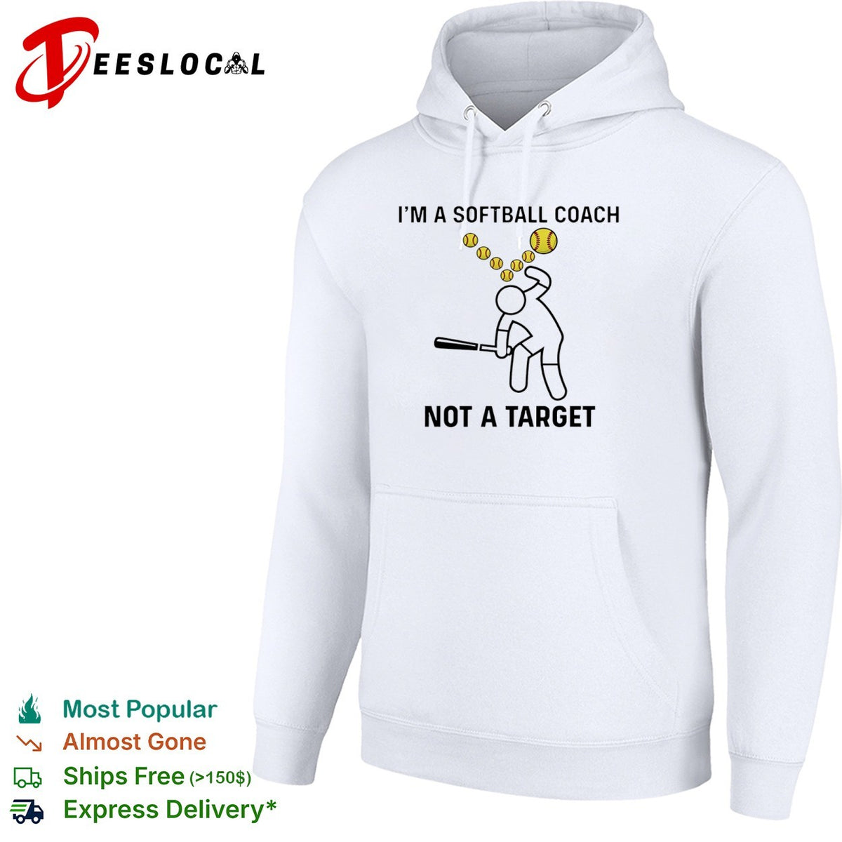 I am a Softball Coach not a Target baseball shirt