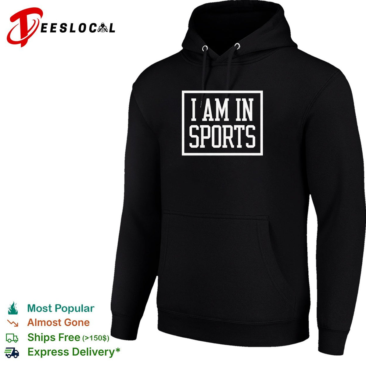 I am in sports shirt