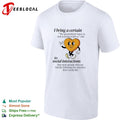 I bring a certain government hates us vibe heart character illustration shirt