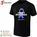I don’t remember epilepsy awareness ribbon bold text shirt