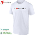 I heart boobs shirt
