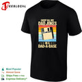 I keep all my dad jokes in a dad a base floppy disk technology humor shirt
