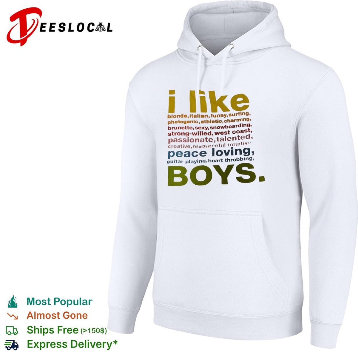 I like boys shirt
