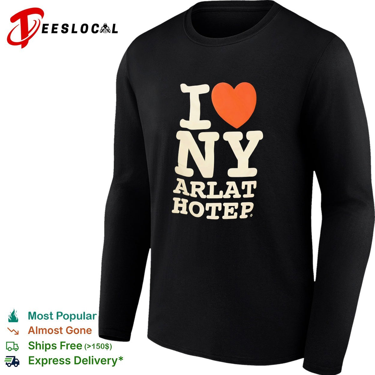 I love NY Arlat Hotep shirt