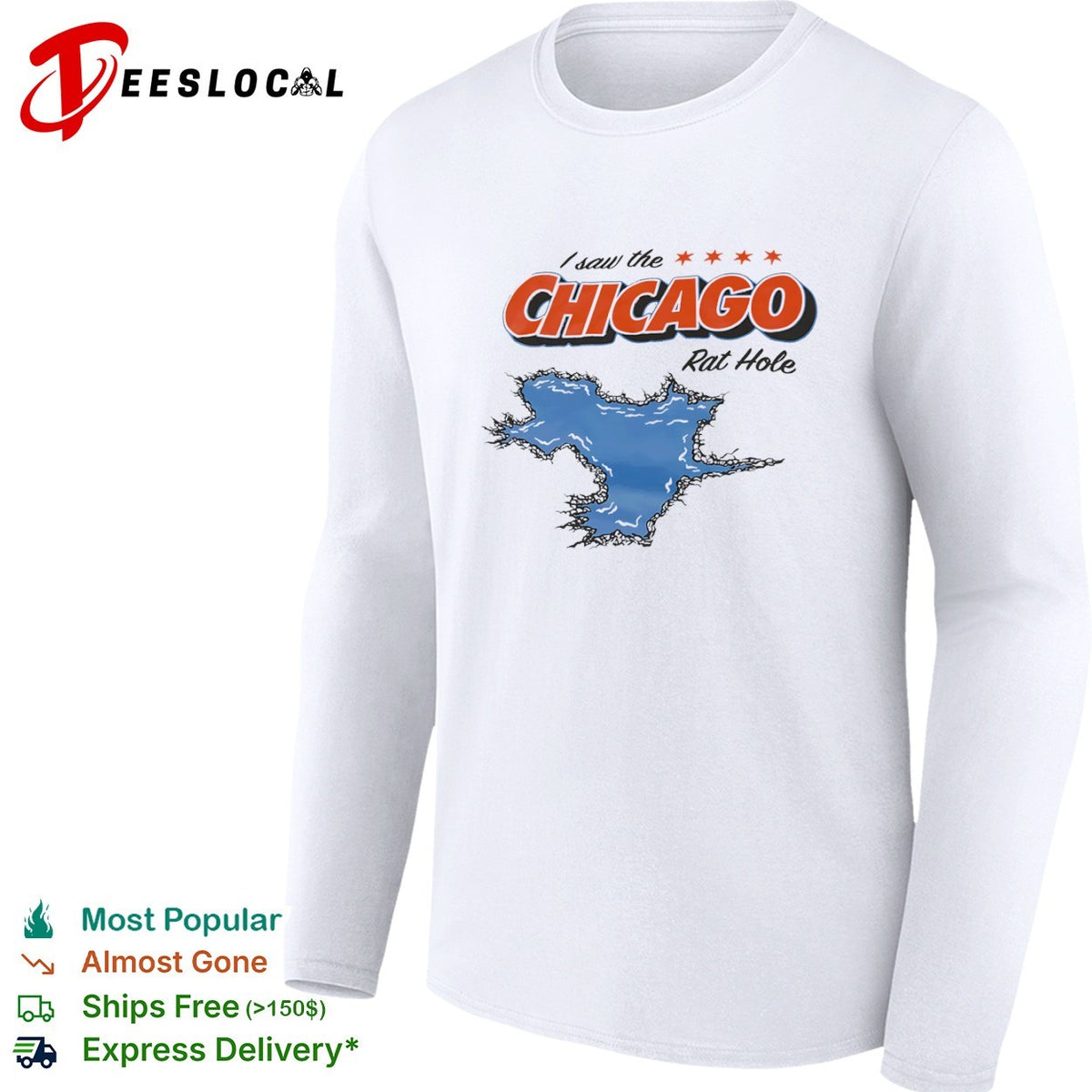 I saw the Chicago Rat Hole iconic city landmark shirt
