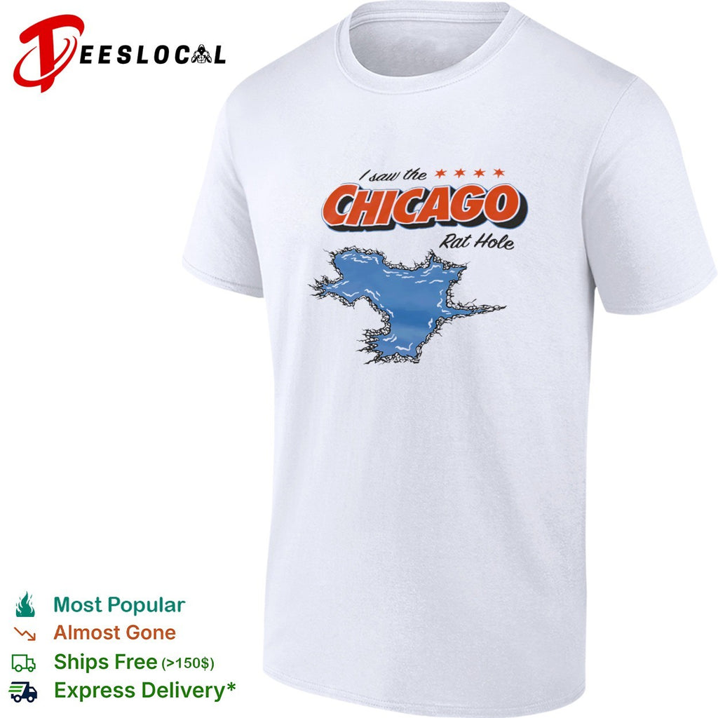I saw the Chicago Rat Hole iconic city landmark shirt