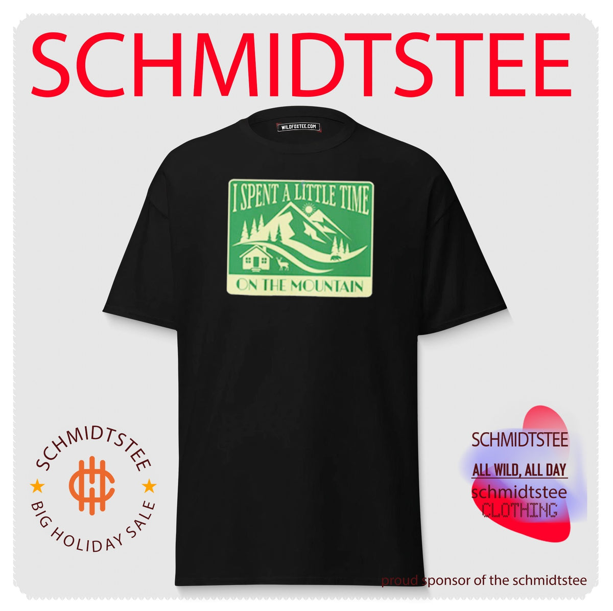 I spent a little time on the mountain shirt