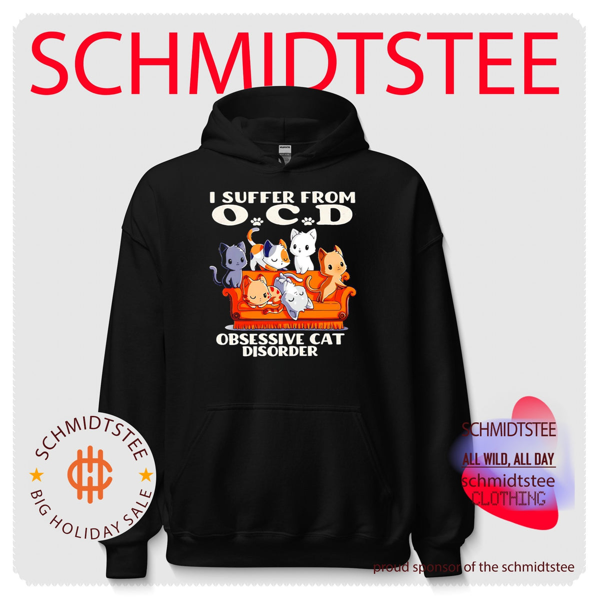 I suffer from ocd obsessive cat disorder shirt