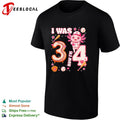 I was 3 now Im 4 axolotl baseball birthday celebration shirt