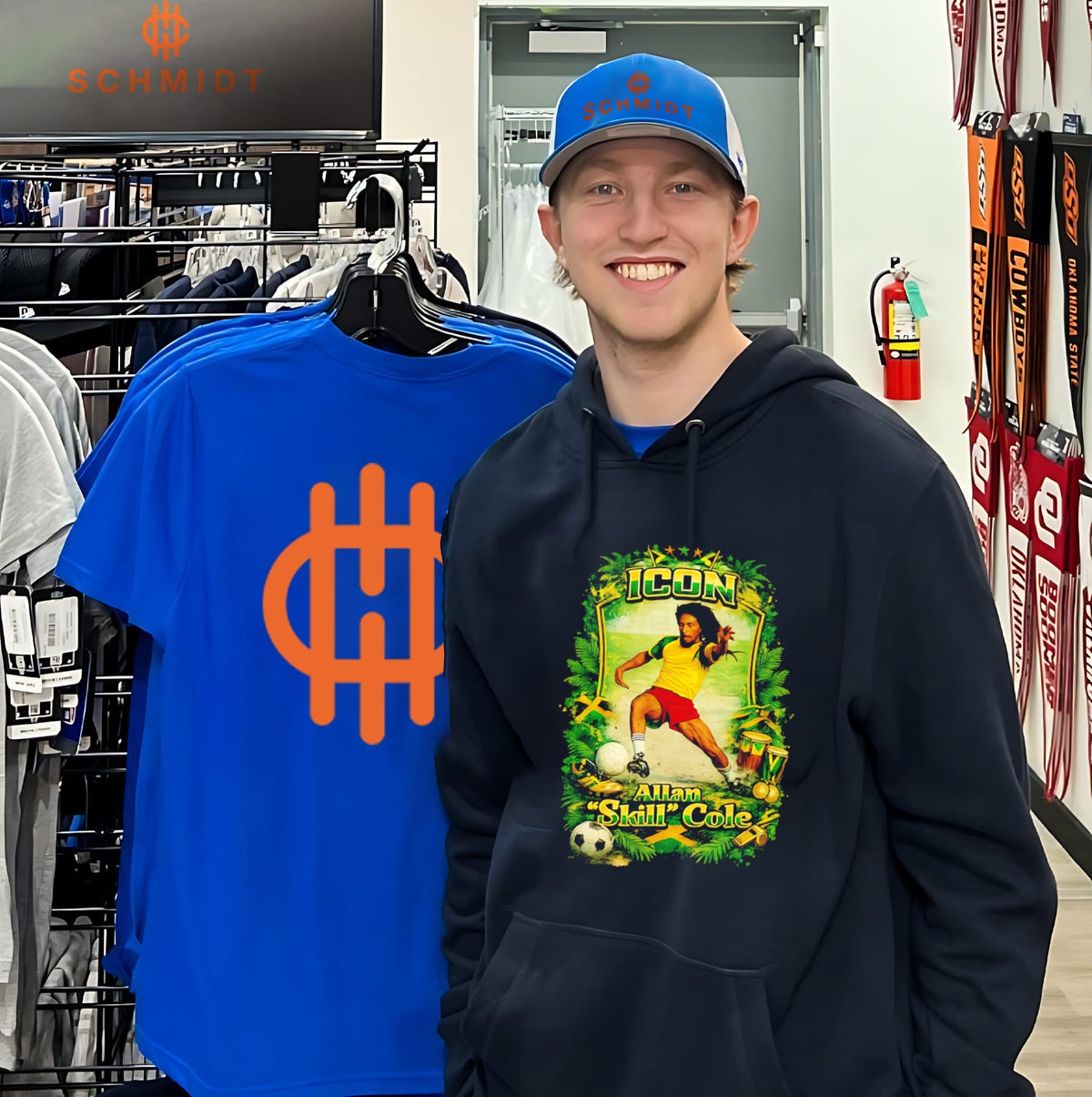 ICON Allan ‘Skill’ Cole Jamaica Football shirt