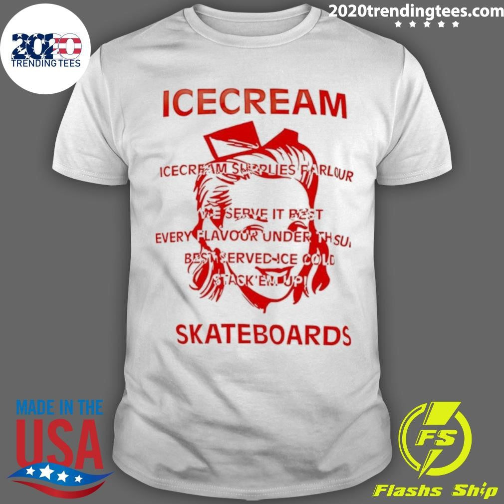 Icecream Every Flavour Graphic Shirt