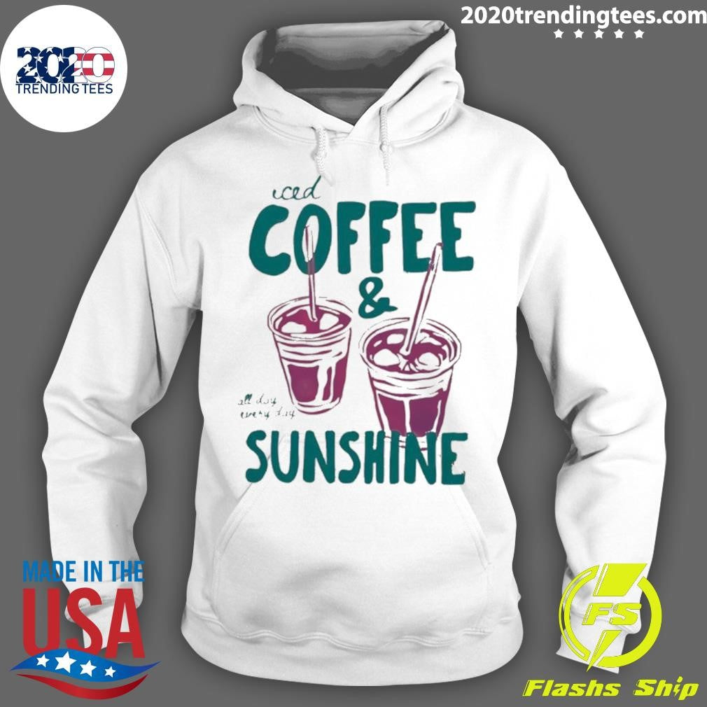 Iced Coffee And Sunshine Art Shirt