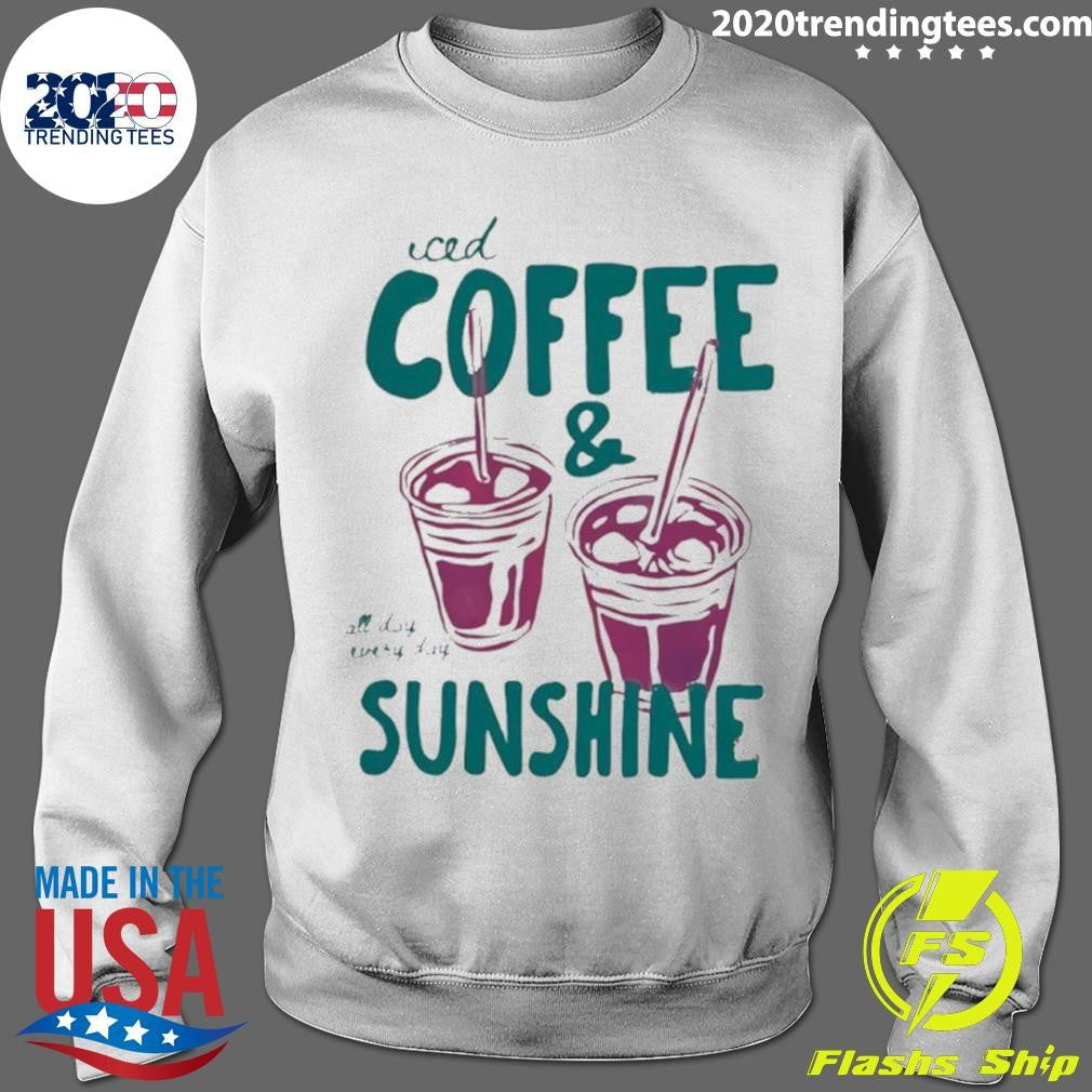 Iced Coffee And Sunshine Art Shirt