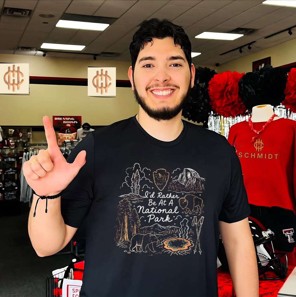 I’d Rather Be at a National Park nature shirt