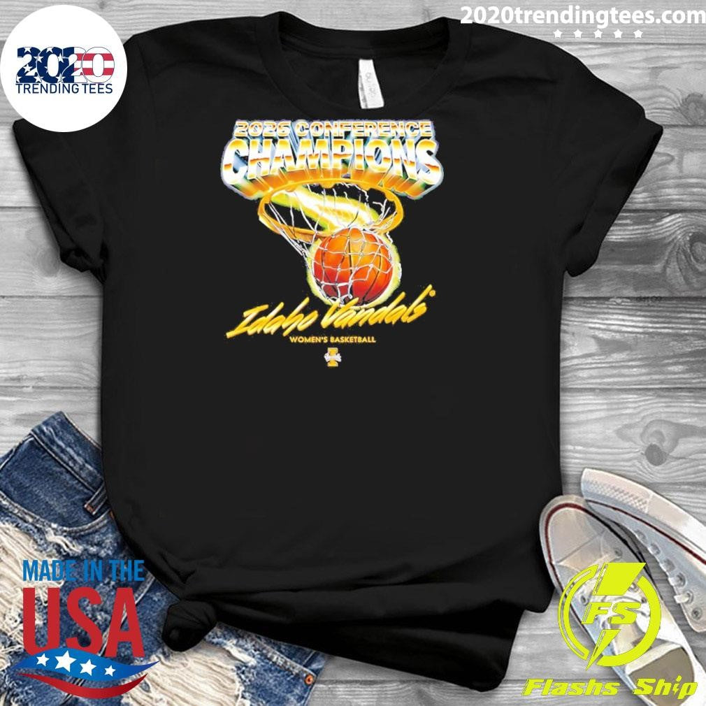 Idaho Vandals Women’s Basketball 2026 Conference Champions Shirt