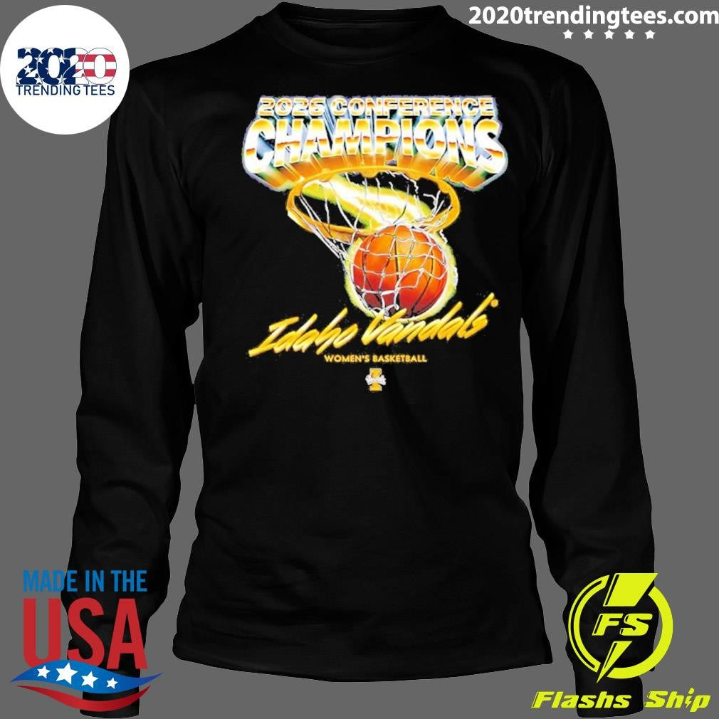 Idaho Vandals Women’s Basketball 2026 Conference Champions Shirt