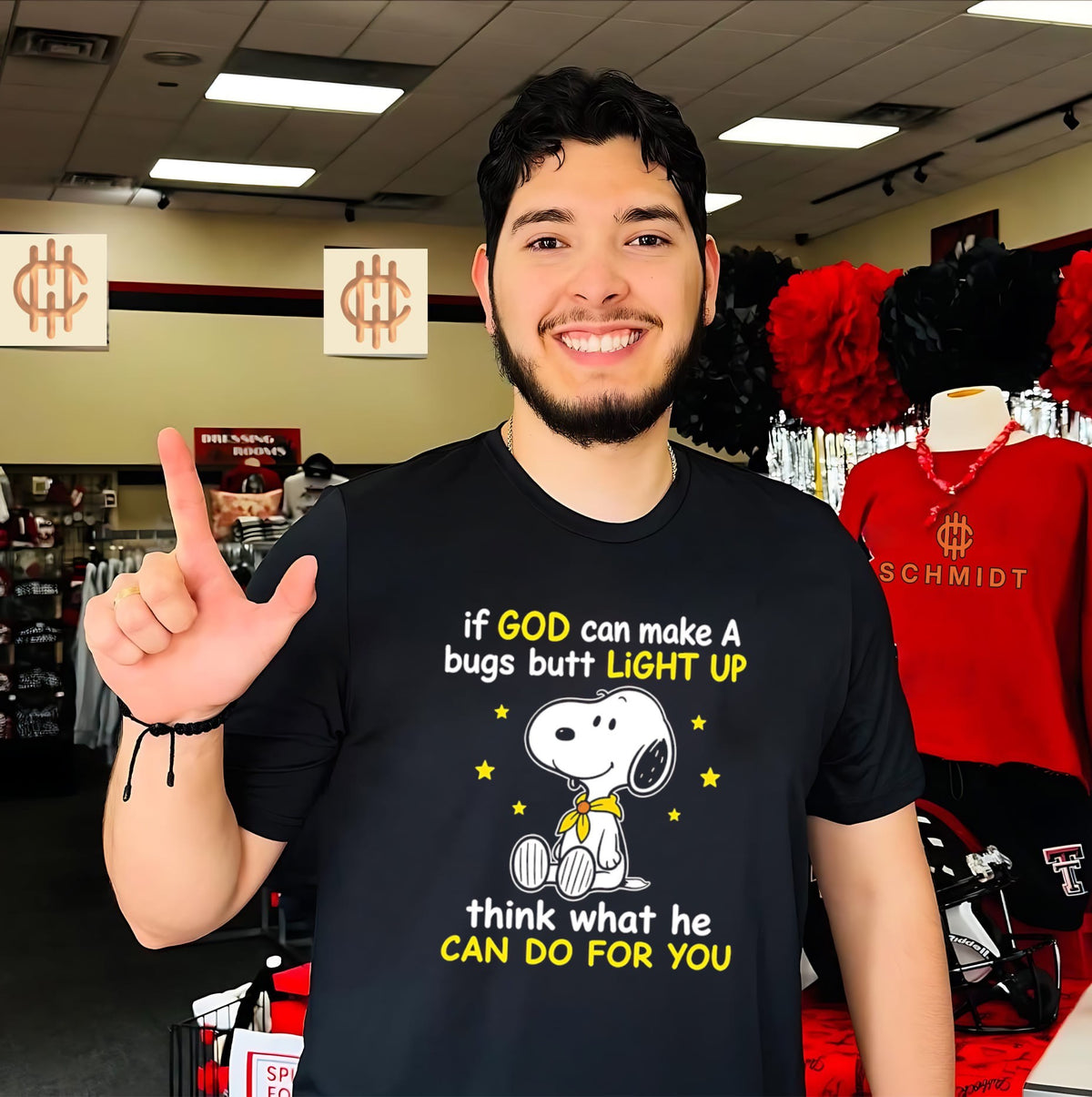 If God Can Make a Bug’s Butt Light Up He Can Do Anything for You shirt