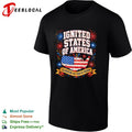 Ignited States of America celebrating 250 years of freedom fourth of july shirt