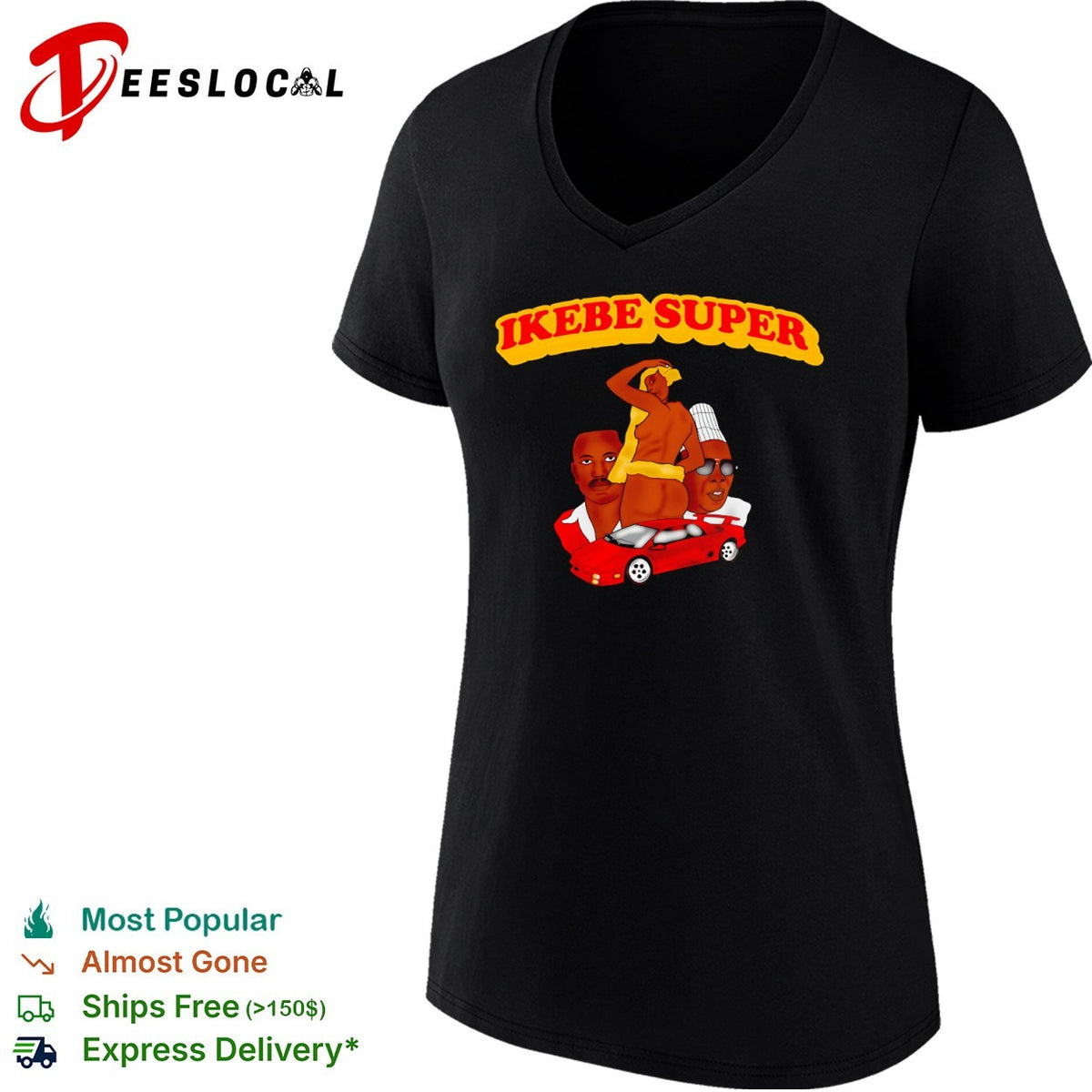 Ikebe Super cartoon shirt