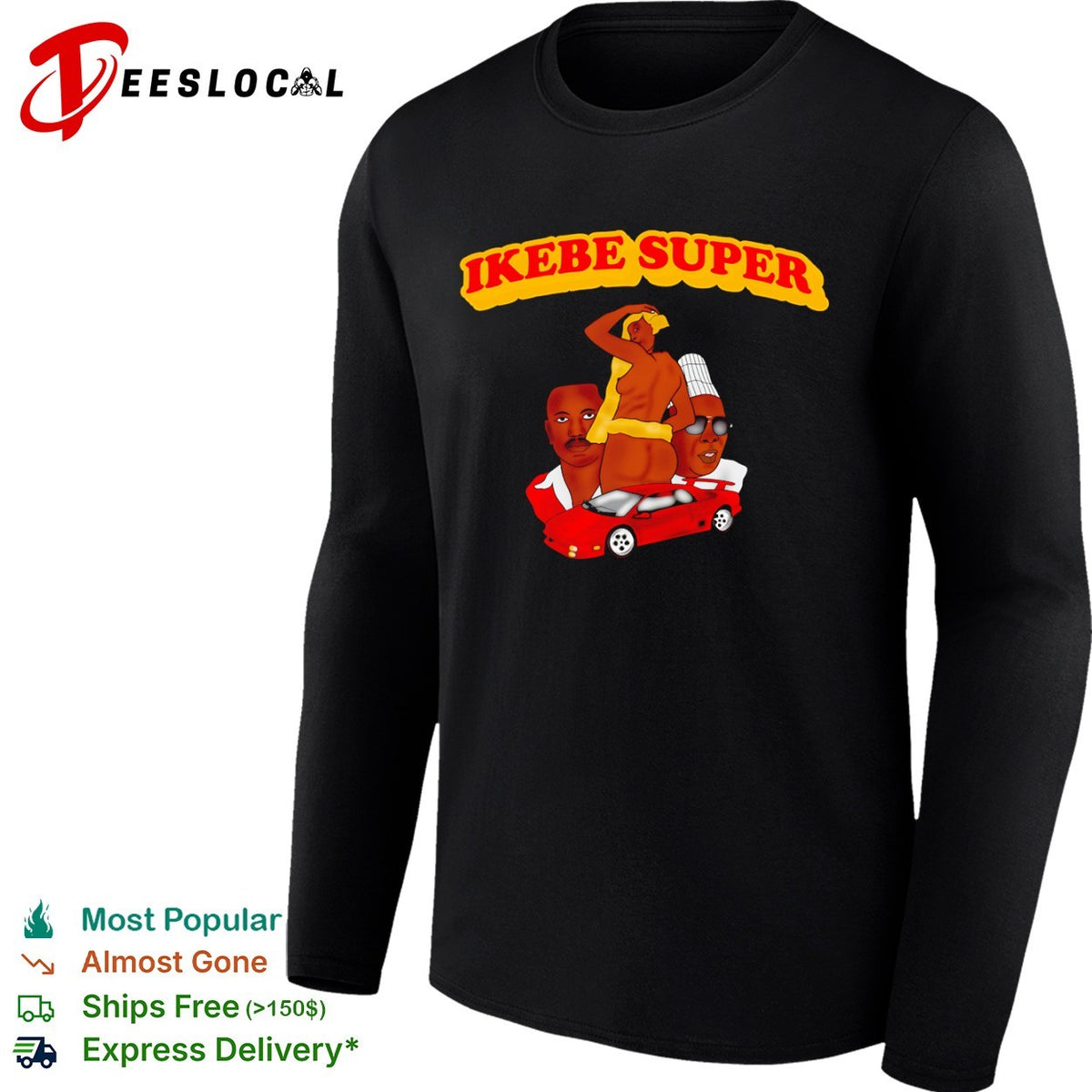 Ikebe Super cartoon shirt