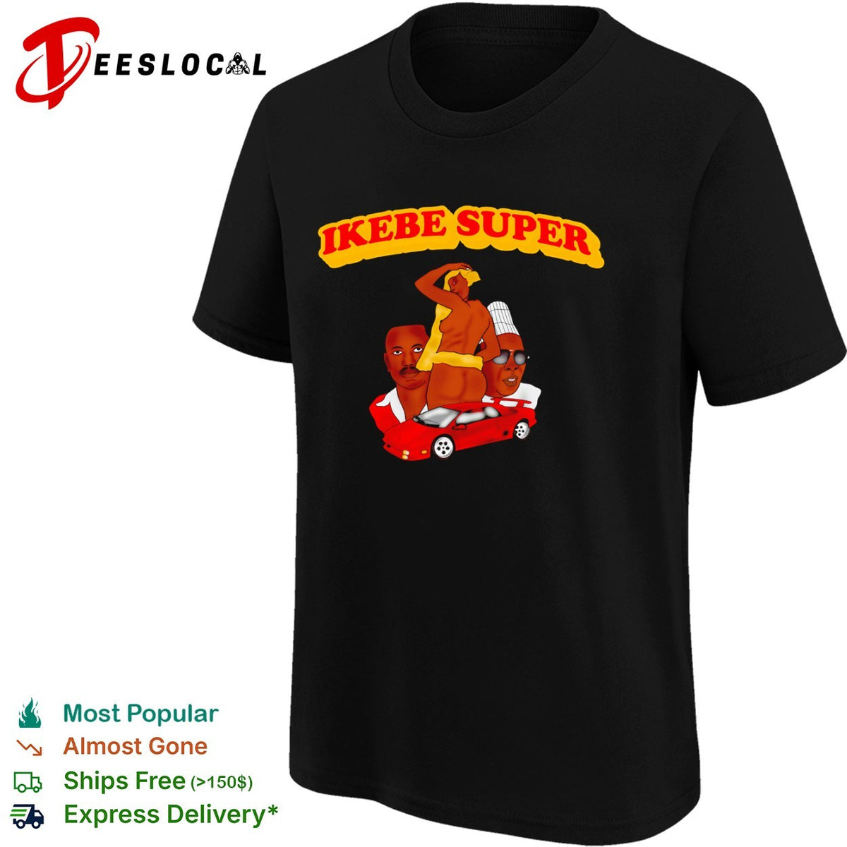 Ikebe Super cartoon shirt