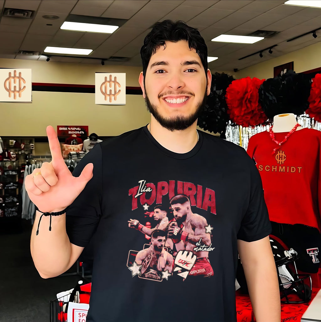 Ilia Topuria El Matador UFC Champion 2026 shirt