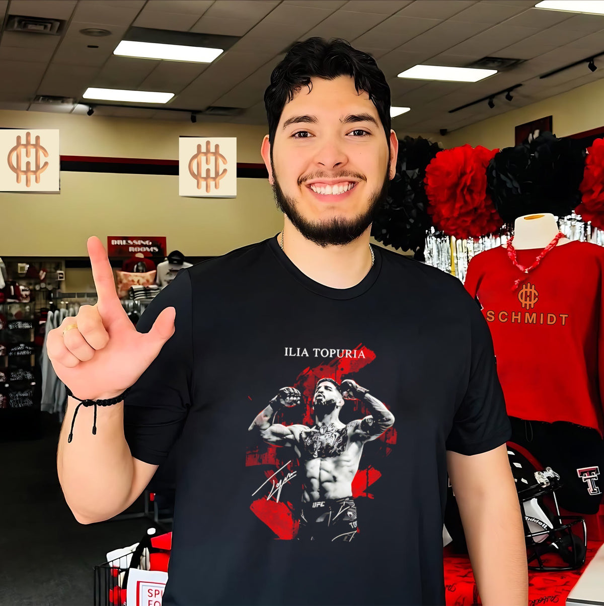 Ilia Topuria Ufc Fighter signature graphic shirt