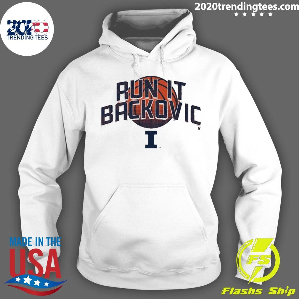 Illinois Basketball Run It Backovic Shirt