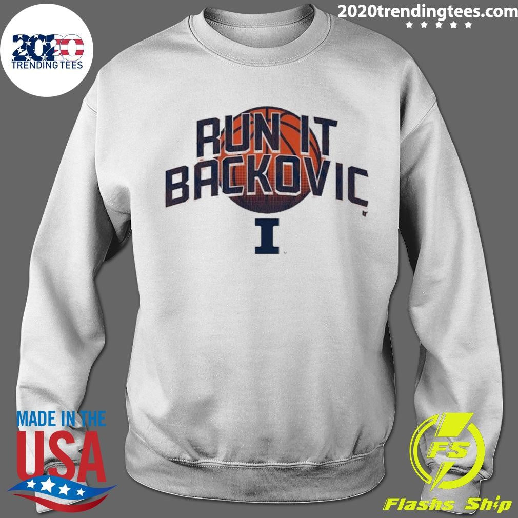 Illinois Basketball Run It Backovic Shirt